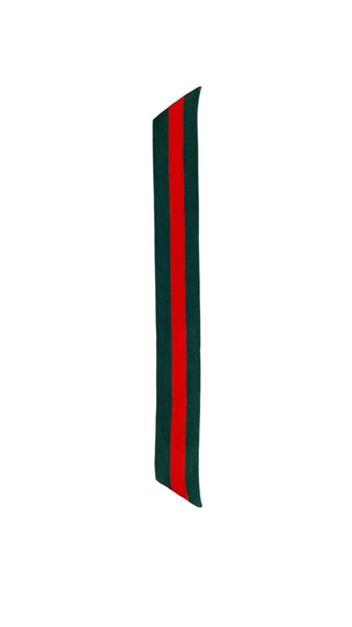 STRETCHY BAND (DARK GREEN/RED) NO RUFFLE