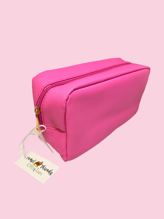 medium blank hot pink - PATCH BAG ($100 MINIMUM)