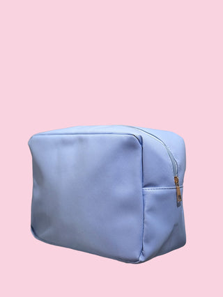 Large Blank Light Blue - Patch Bag ($100 MINIMUM)