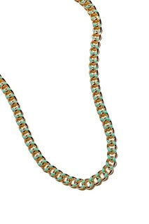 Kenley Necklace Gold/Turquoise (Mix & Match Styles-Accessories Collection ONLY/$100 Minimum)