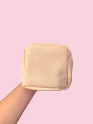 Small blank Tan - PATCH BAG ($100 MINIMUM)