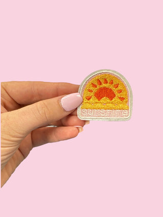 Sunshine - Yellow (HEAT PRESS)  ($100 MINIMUM ON PATCHES)